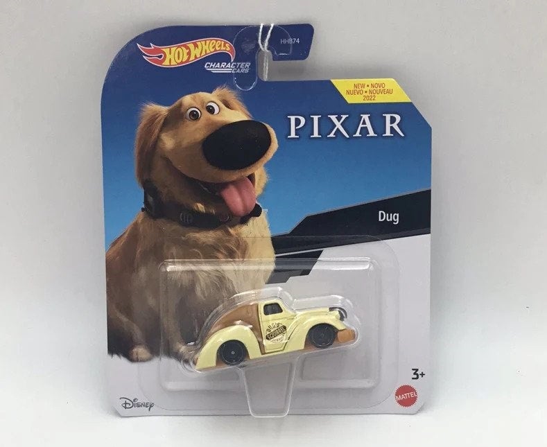 Hot Wheels Disney Pixar Dug Character Cars GetPro Products