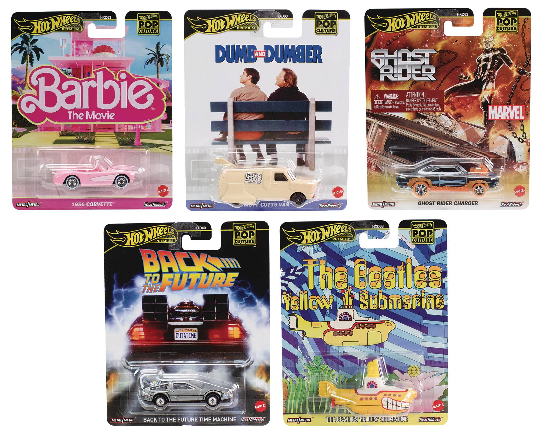 Hot Wheels 1:64 Premium Pop Culture Die-Cast 2025 Wave H