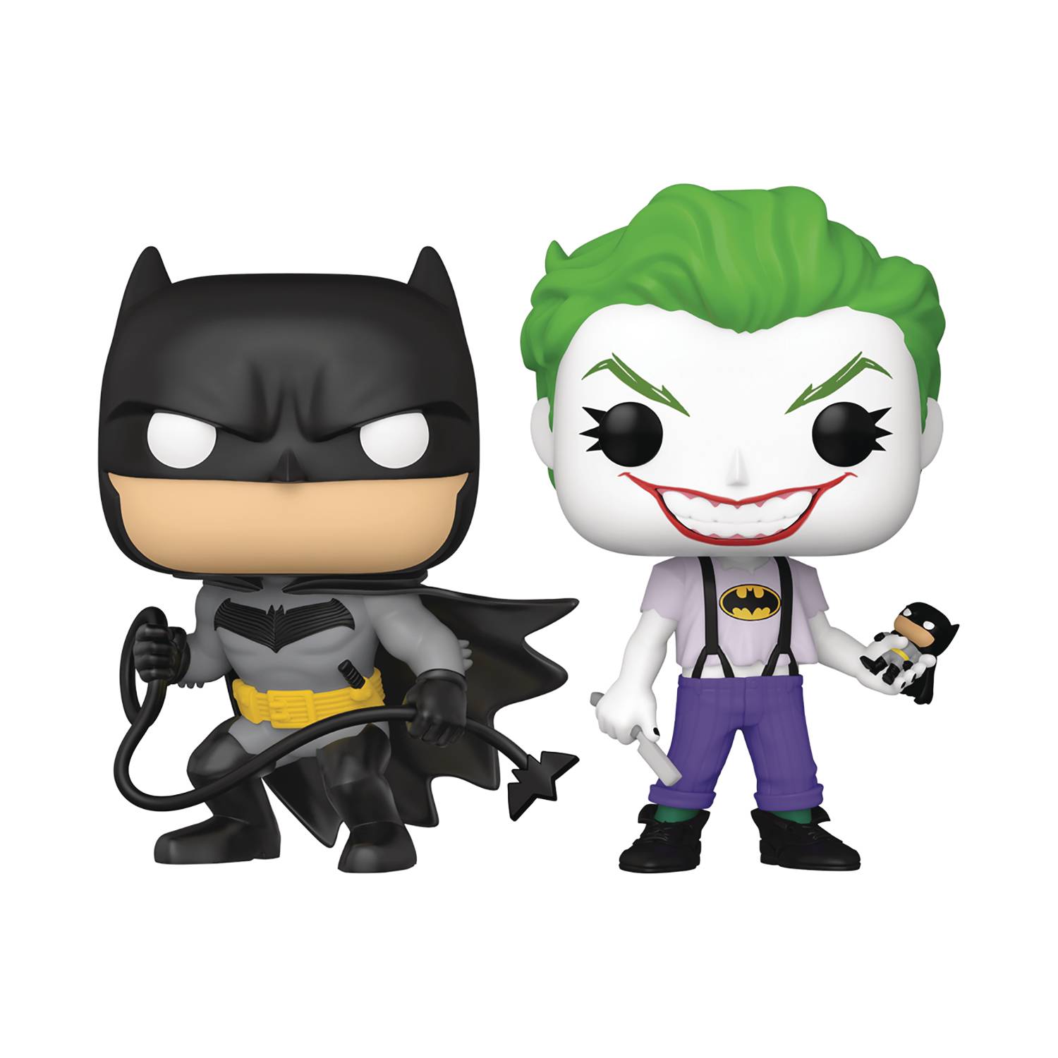 SDCC 2021 Pop DC Batman White Joker PX Vinyl Figure 2 Pack GetPro Products