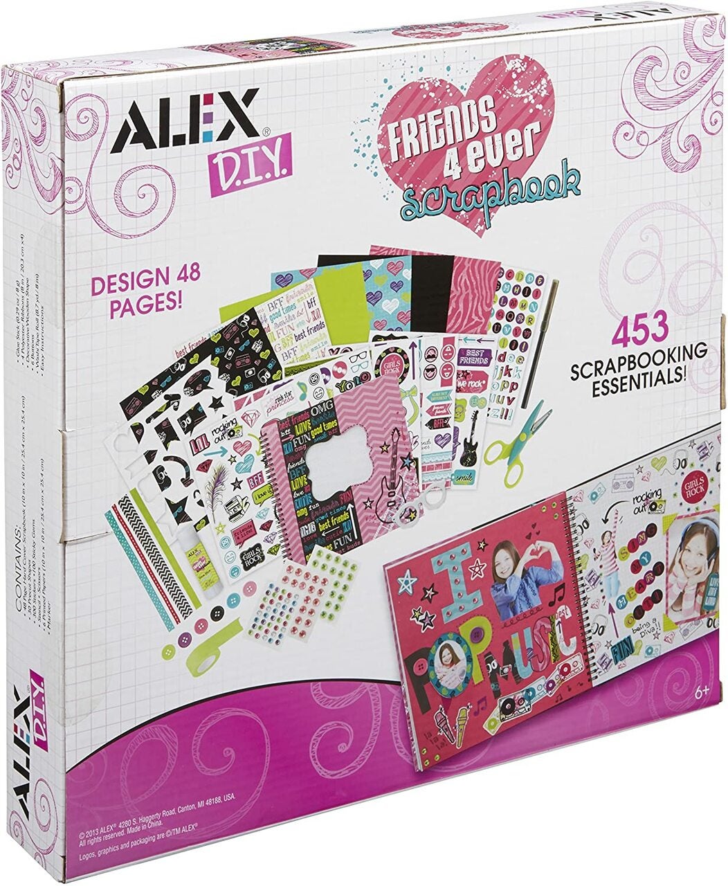 ALEX Toys Friends 4 Ever Scrapbook Kit GetPro Products