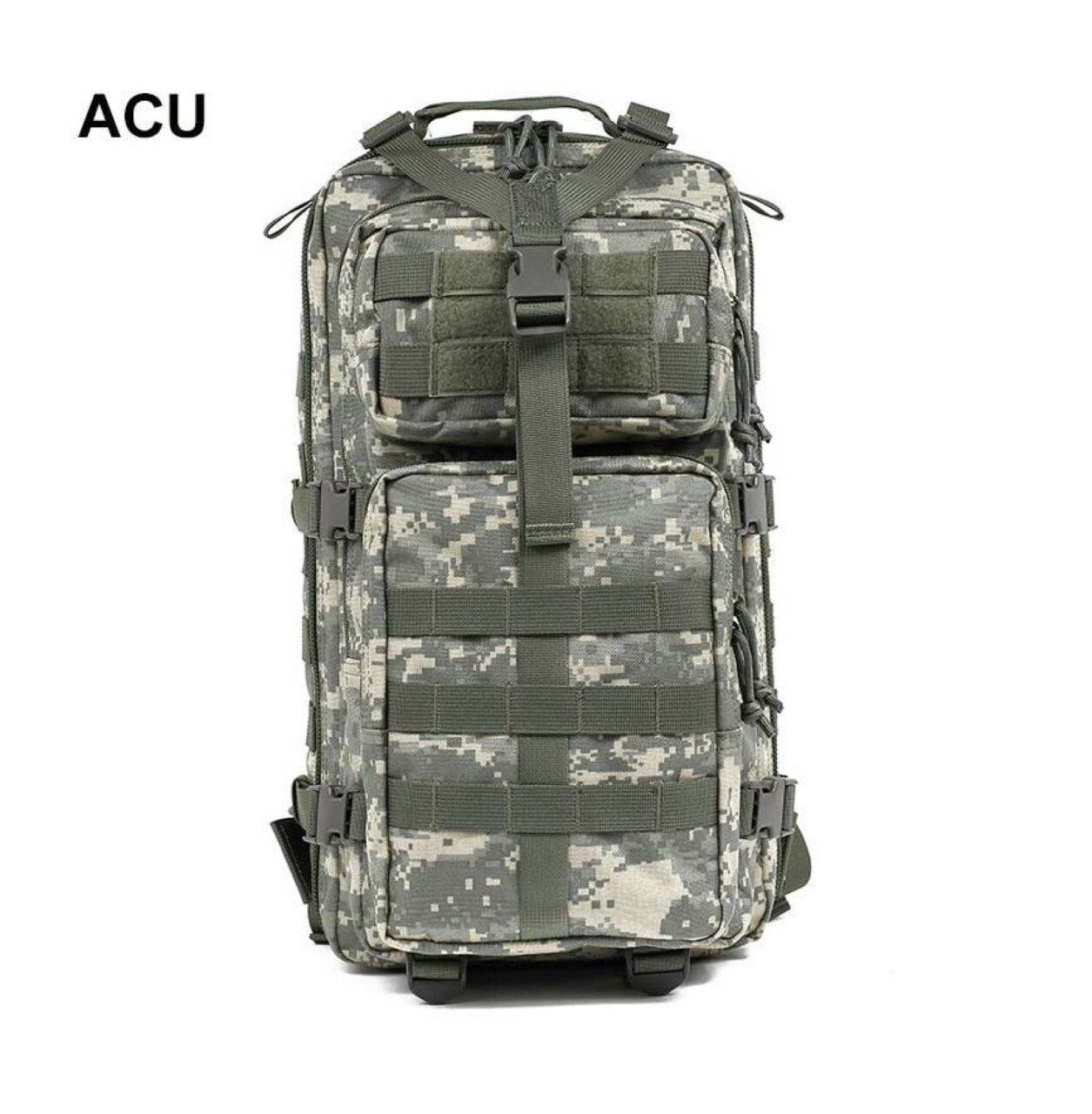 35L 3P Attack 1000D Cordura Nylon Tactical Backpack ACU GetPro
