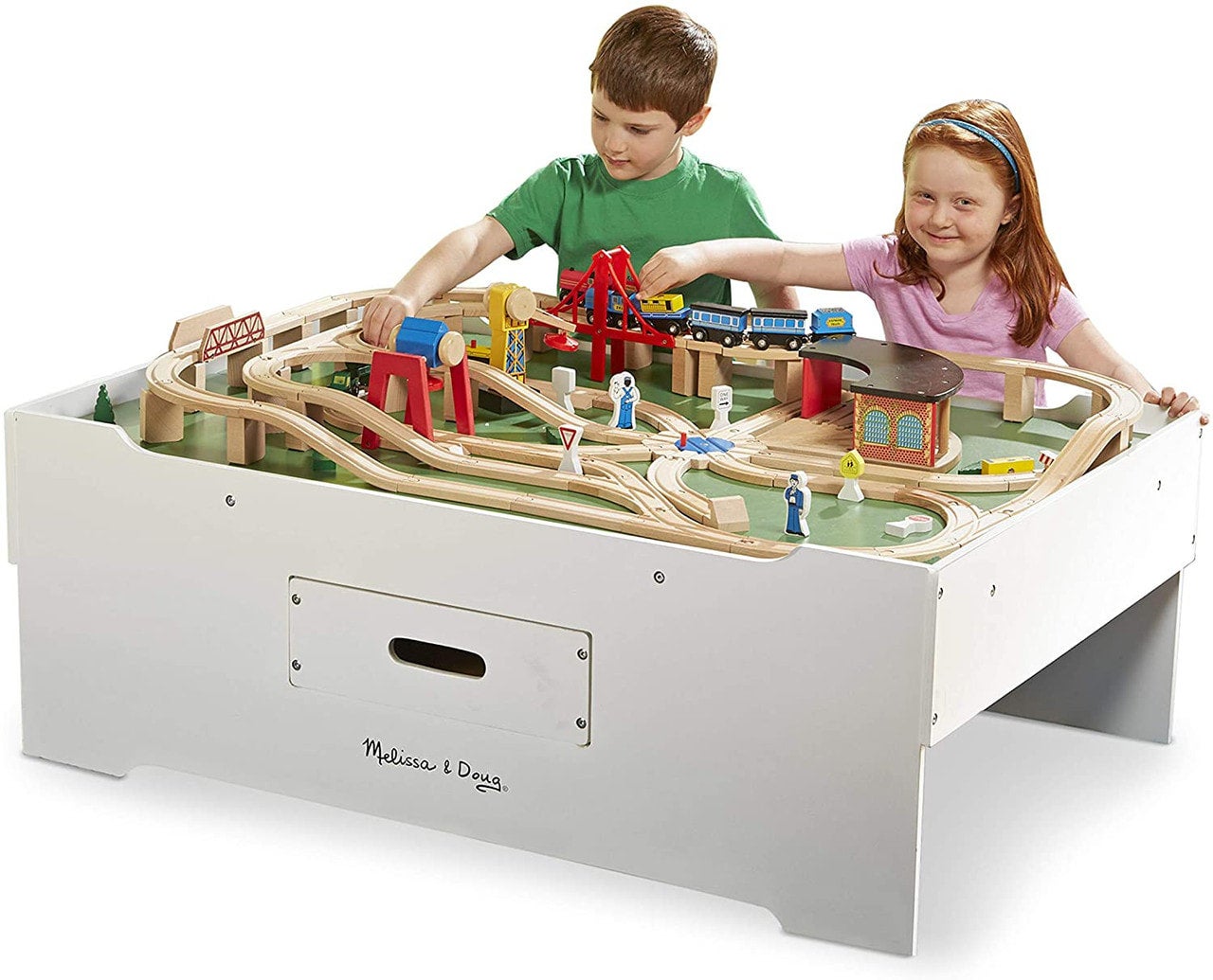 Melissa Doug Deluxe Wooden Multi Activity Play Table GetPro