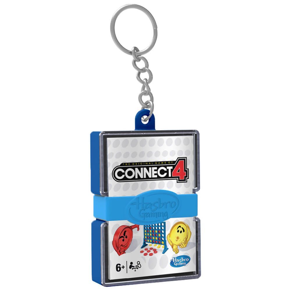 Hasbro Gaming Mini Key Chain Connect 4 Game