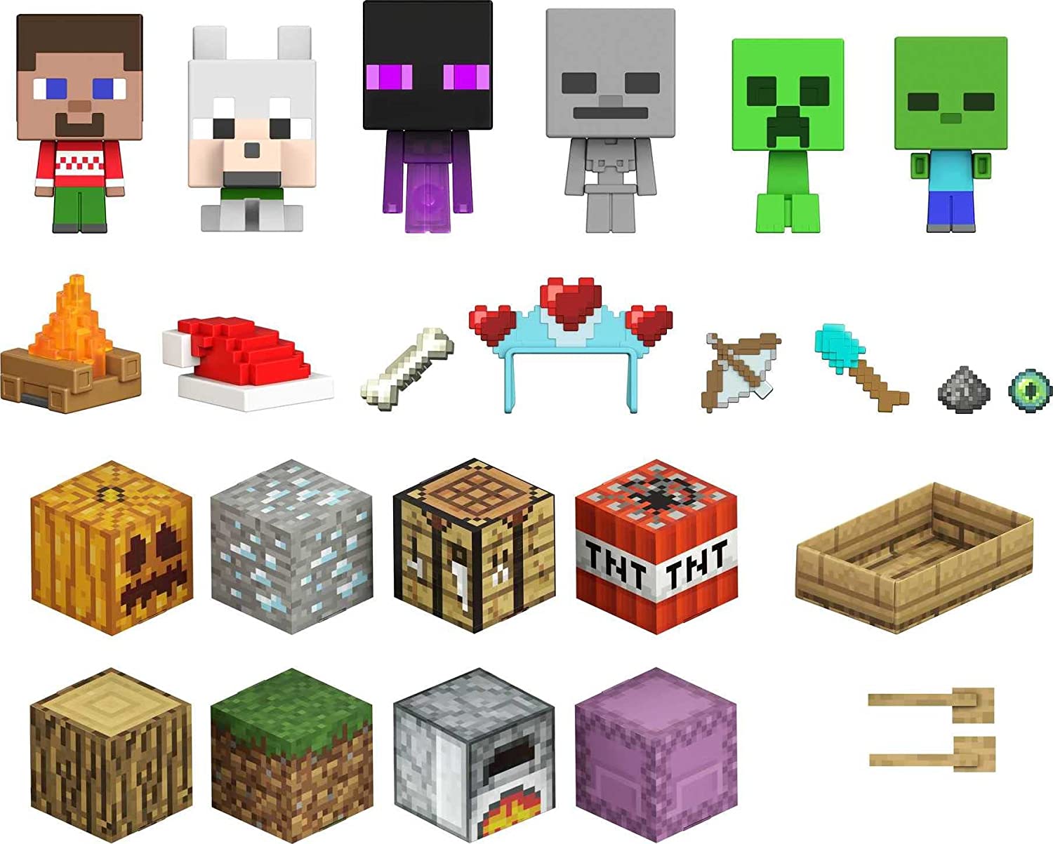 Minecraft calendar advent on sale