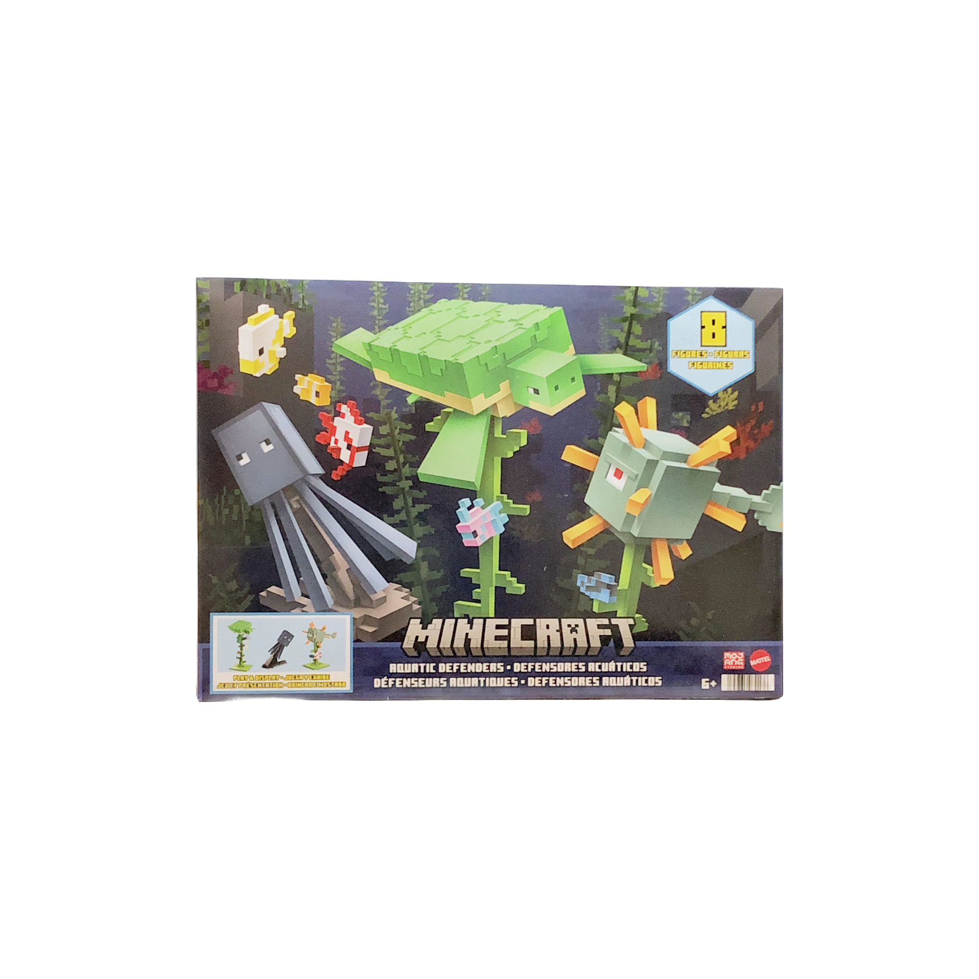 attel inecraft Craft-a-Block 2-PK, action figure e giocattoli per